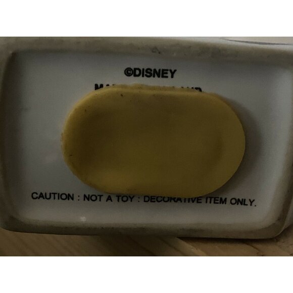 Disney Mickey Mouse & Duffy Bear Ceramic Coin Bank - Picture 3 of 6